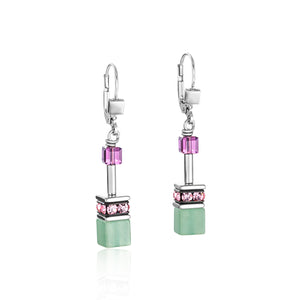 Coeur De Lion Geocube Earrings