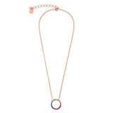 Coeur De Lion Rainbow Halo Necklace