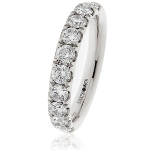 18ct White Diamond 1.00ct Eternity Ring