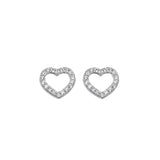 Hot Diamonds Heart Earrings