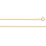9ct Gold Morganite & Diamond Pendant & Chain